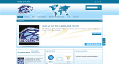 Desktop Screenshot of lazioland.com